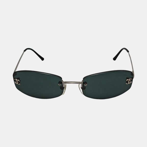 Metal Sunglasses Green