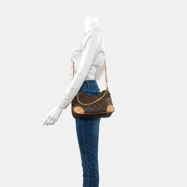 BOULOGNE Monogram Coated Canvas Brown