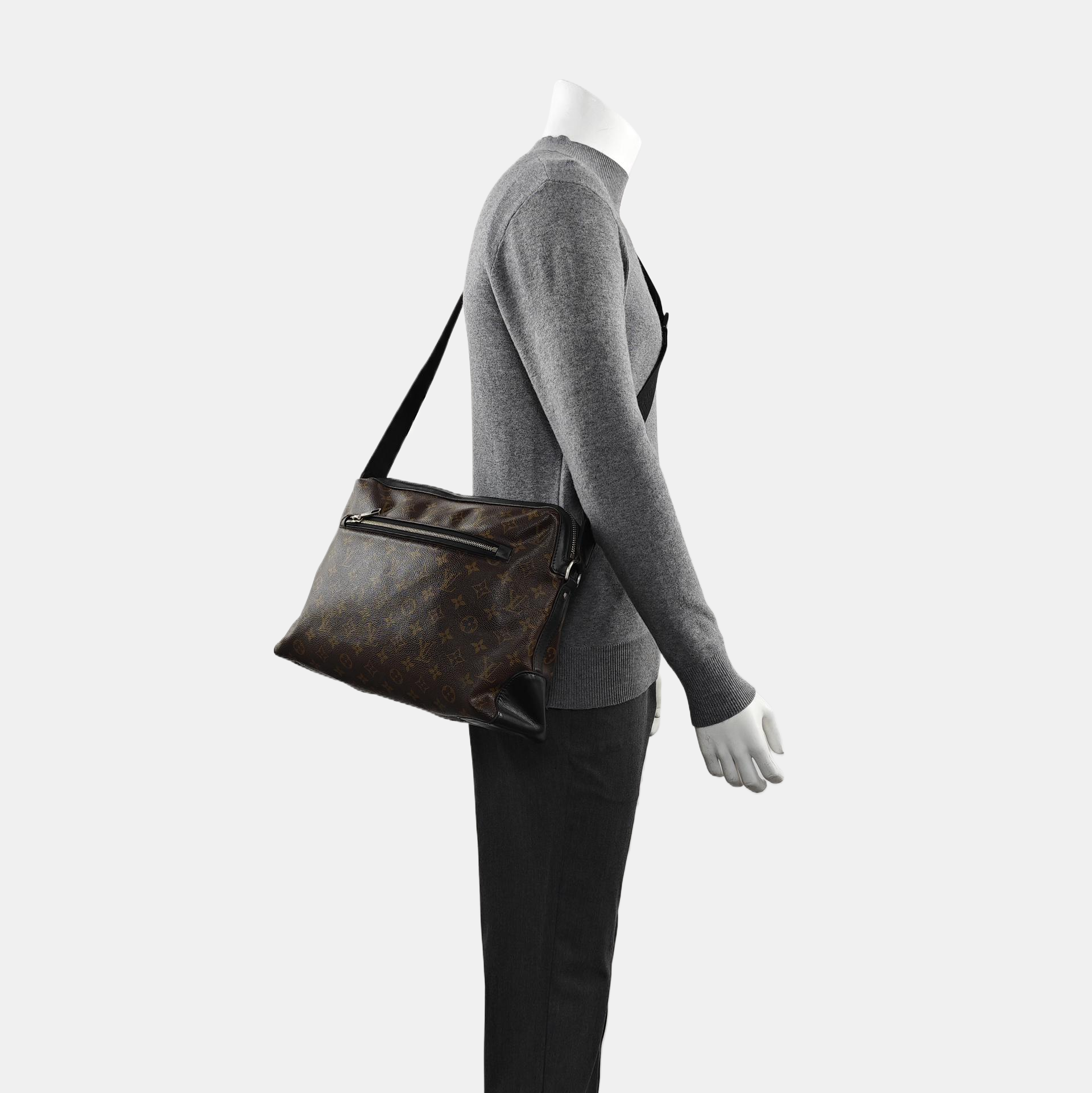 TORRES PM Monogram Coated Canvas Brown