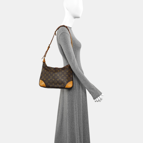 BOULOGNE Monogram Coated Canvas Brown