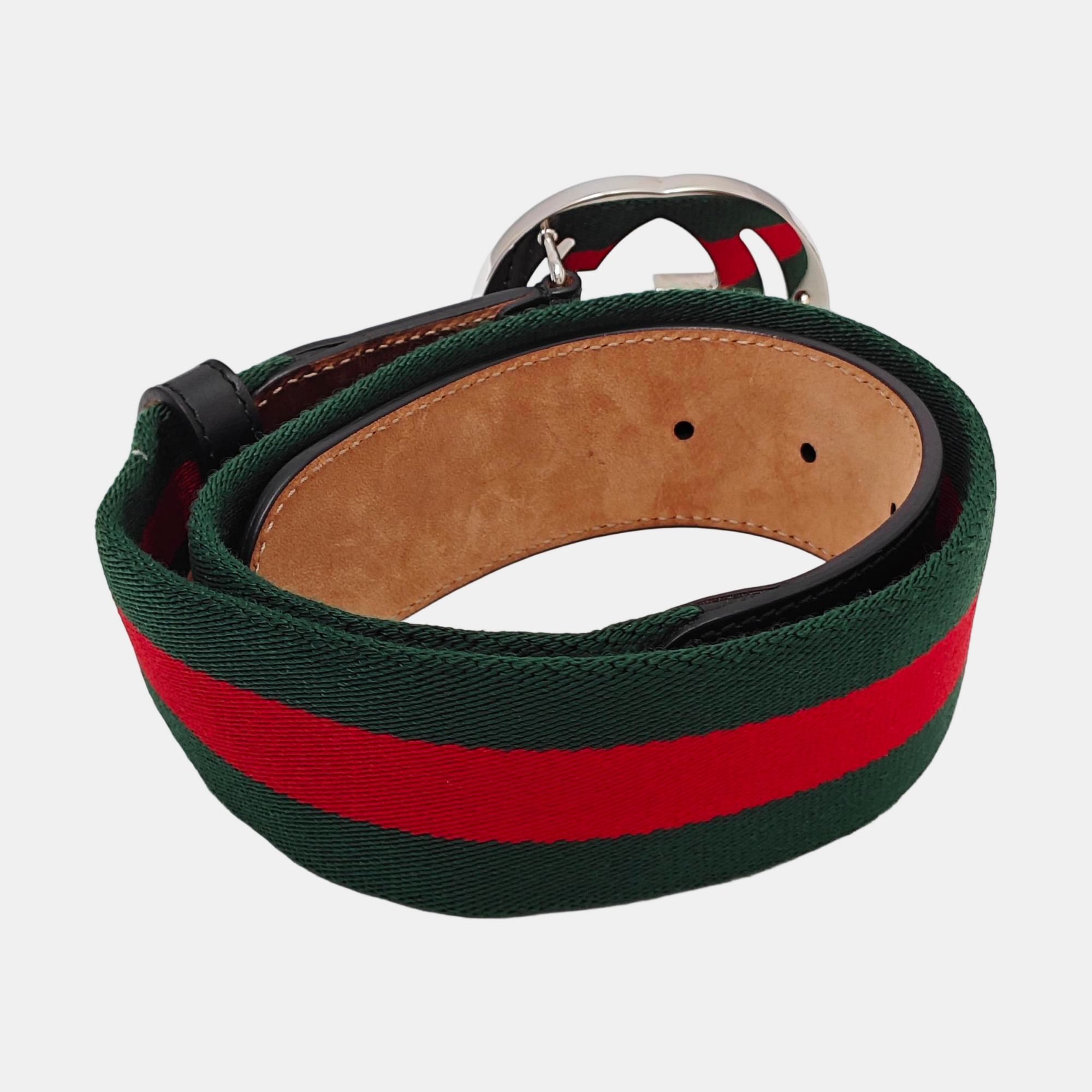 Fabric Belt Green