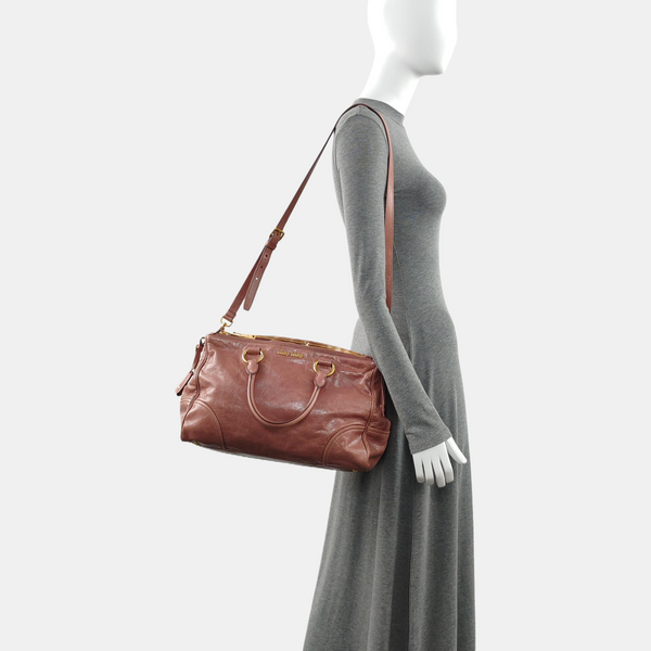Calfskin Tote Bag Pink