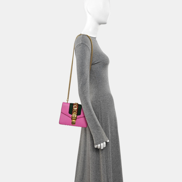 Sylvie Mini Calfskin Pink