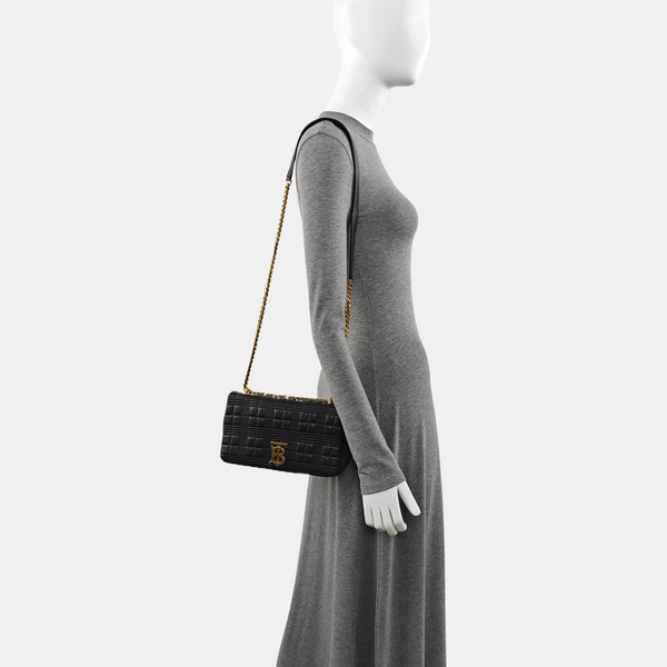 Lola Small Quilted Lambskin Black