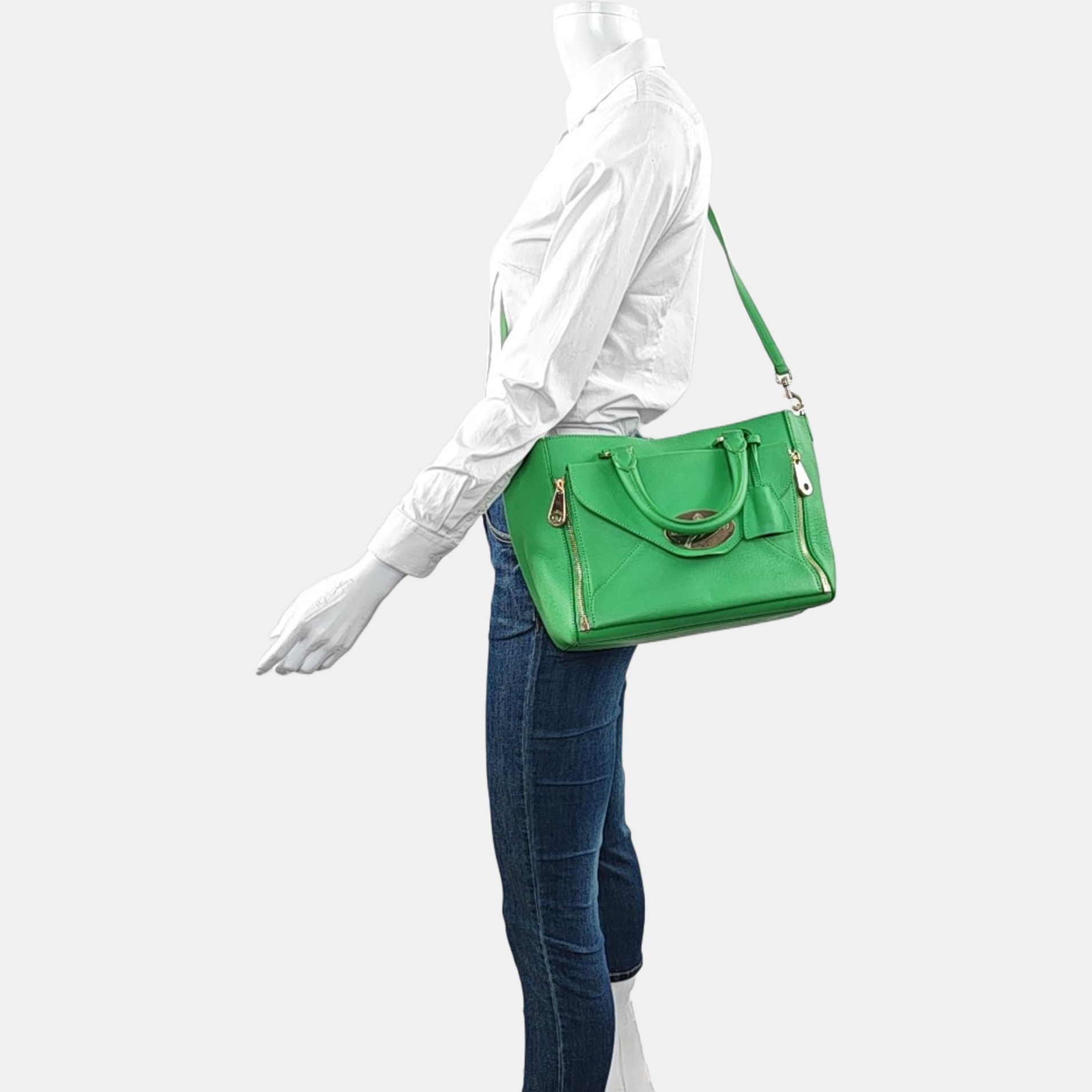 Calfskin Green