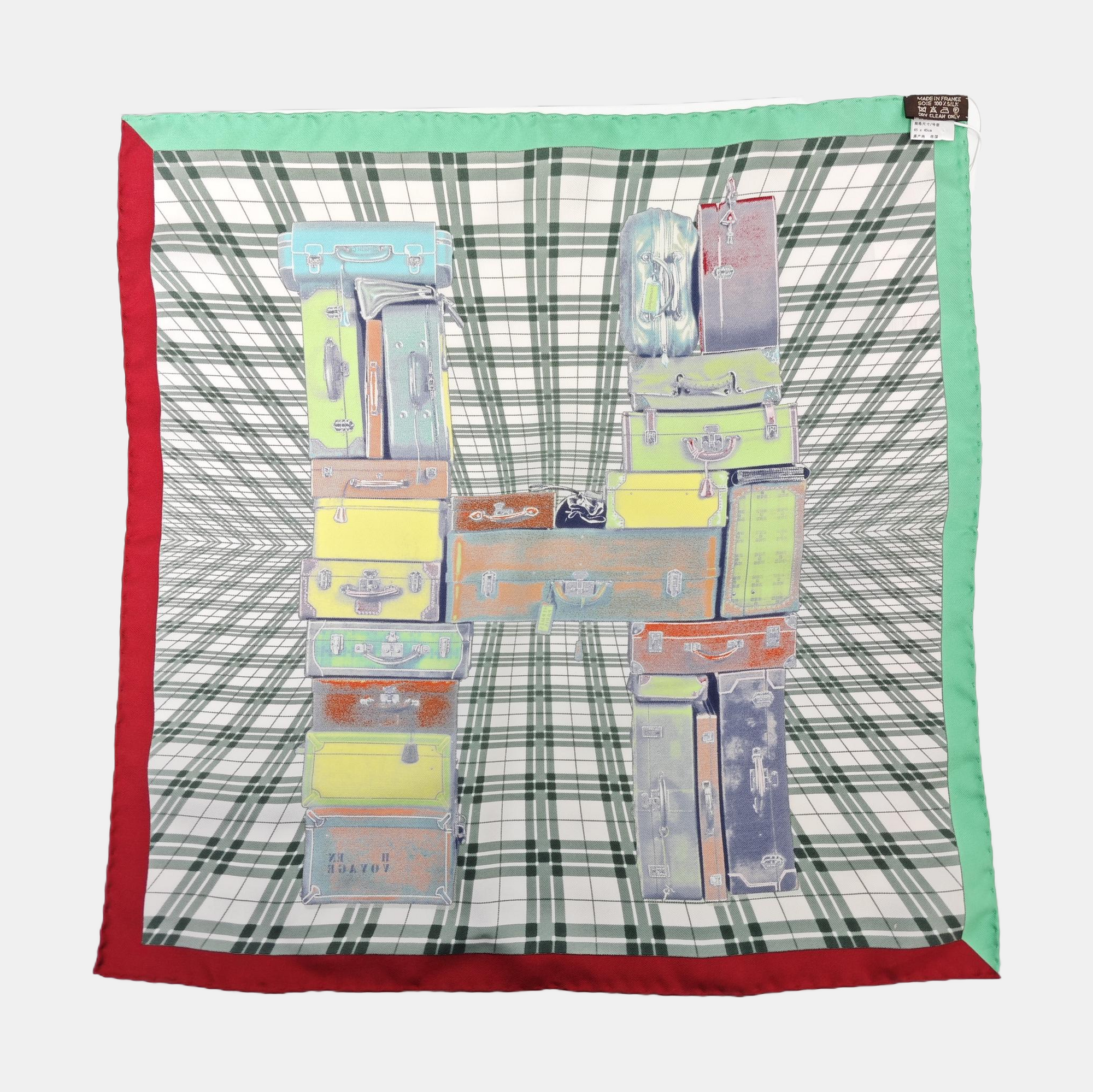 Mulberry Silk Silk Scarf Multicolor