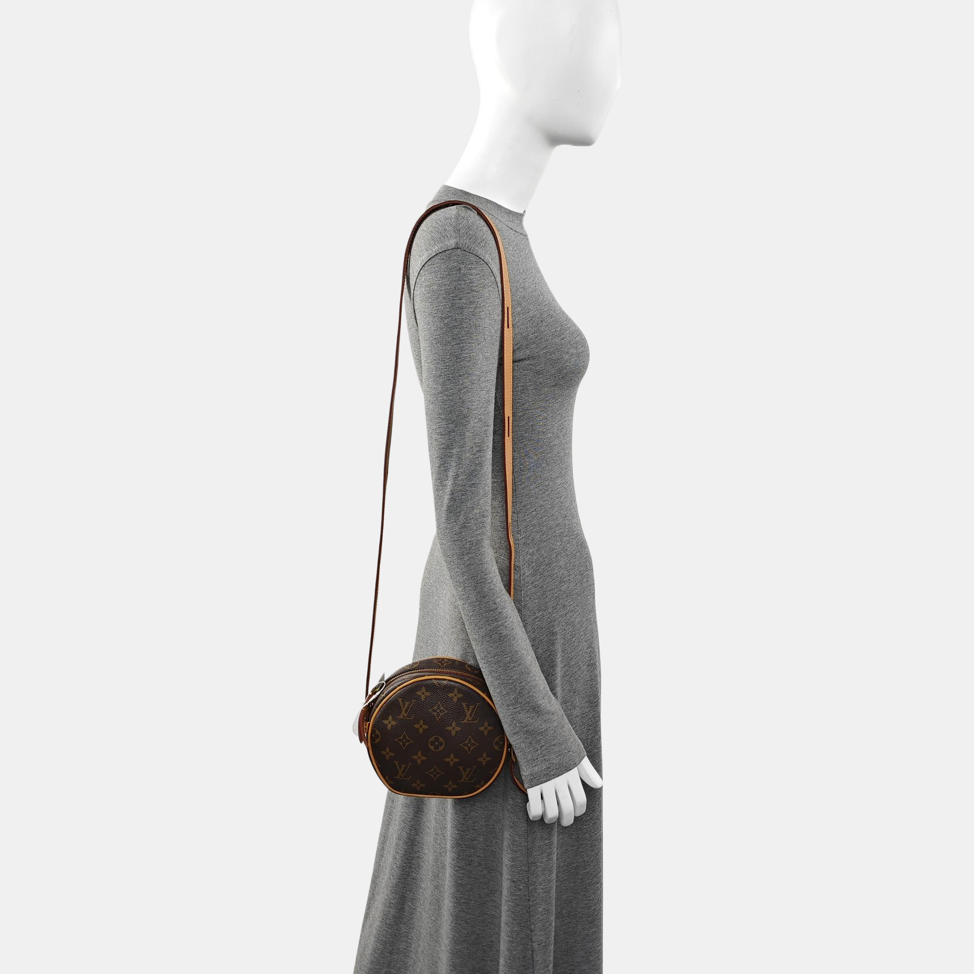 BOITE CHAPEAU PM Monogram Coated Canvas Brown