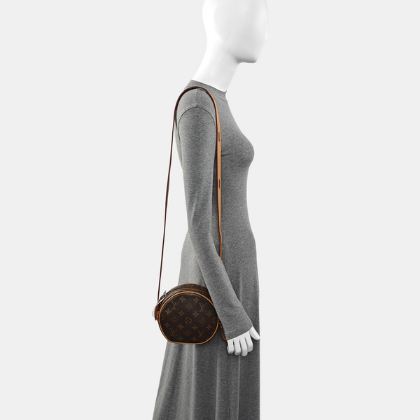 BOITE CHAPEAU PM Monogram Coated Canvas Brown