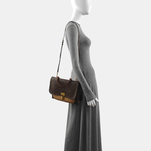 MARIGNAN Monogram Coated Canvas Brown