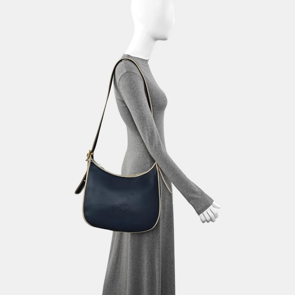 Calfskin Shoulder Bag Blue