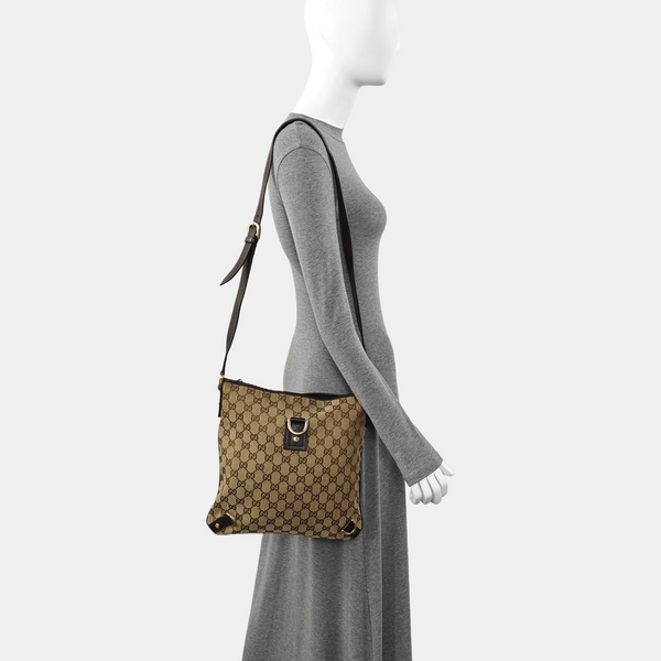 Abbey Monogram Canvas Brown