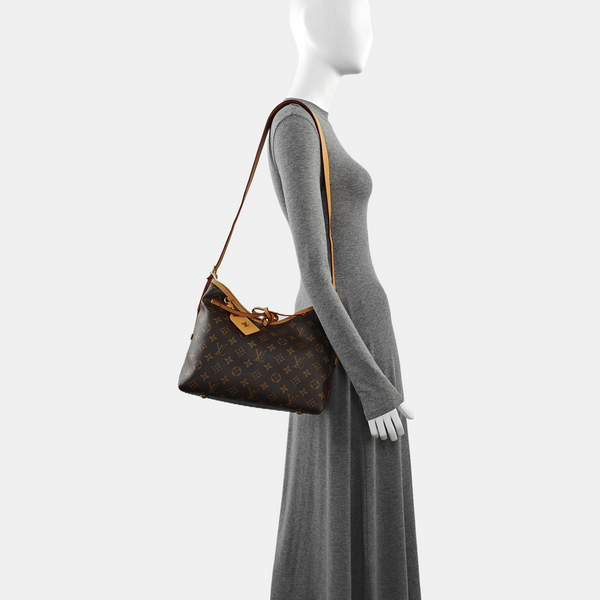 CARRYALL PM Monogram Coated Canvas Brown