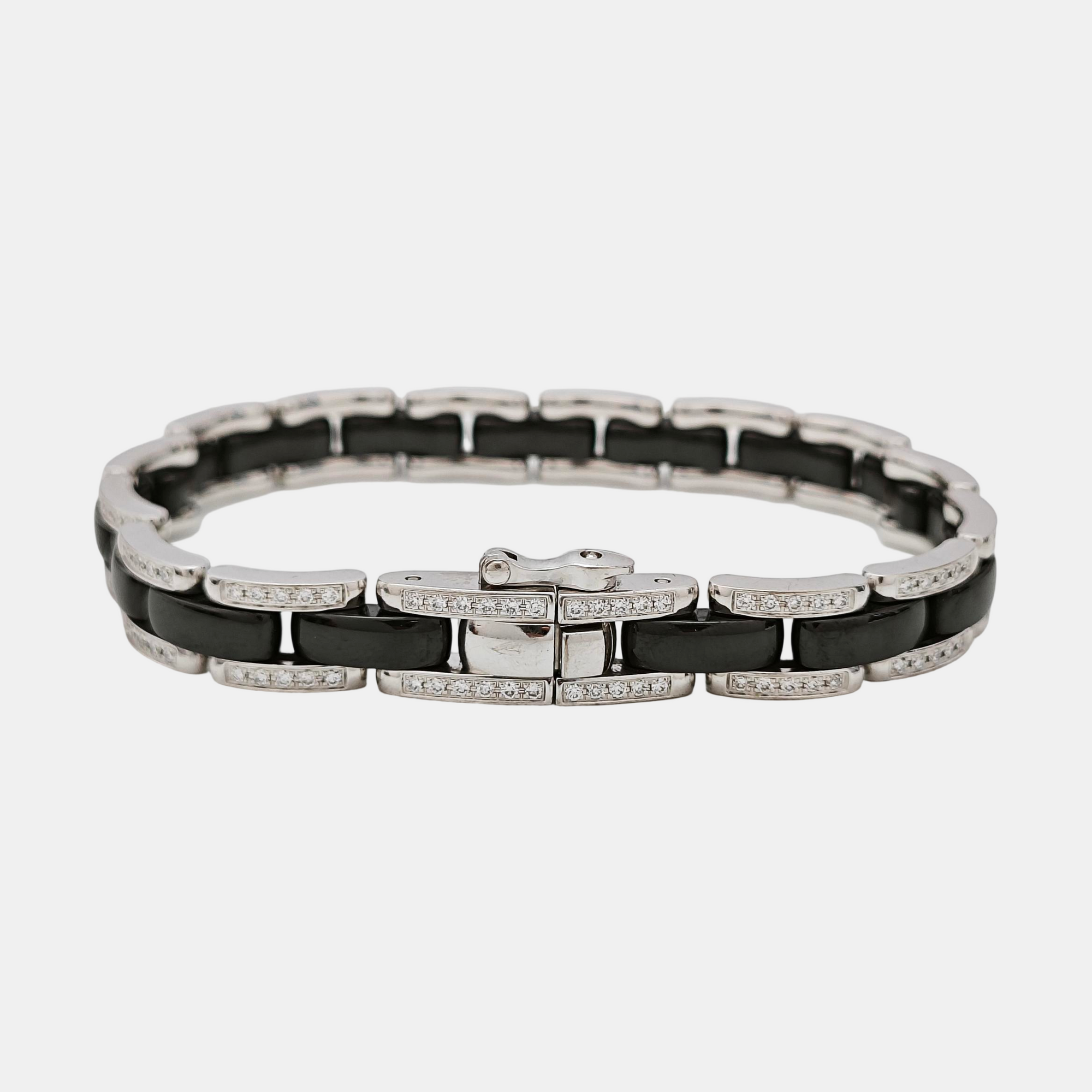 ULTRA 18k White Gold Silver Bracelet