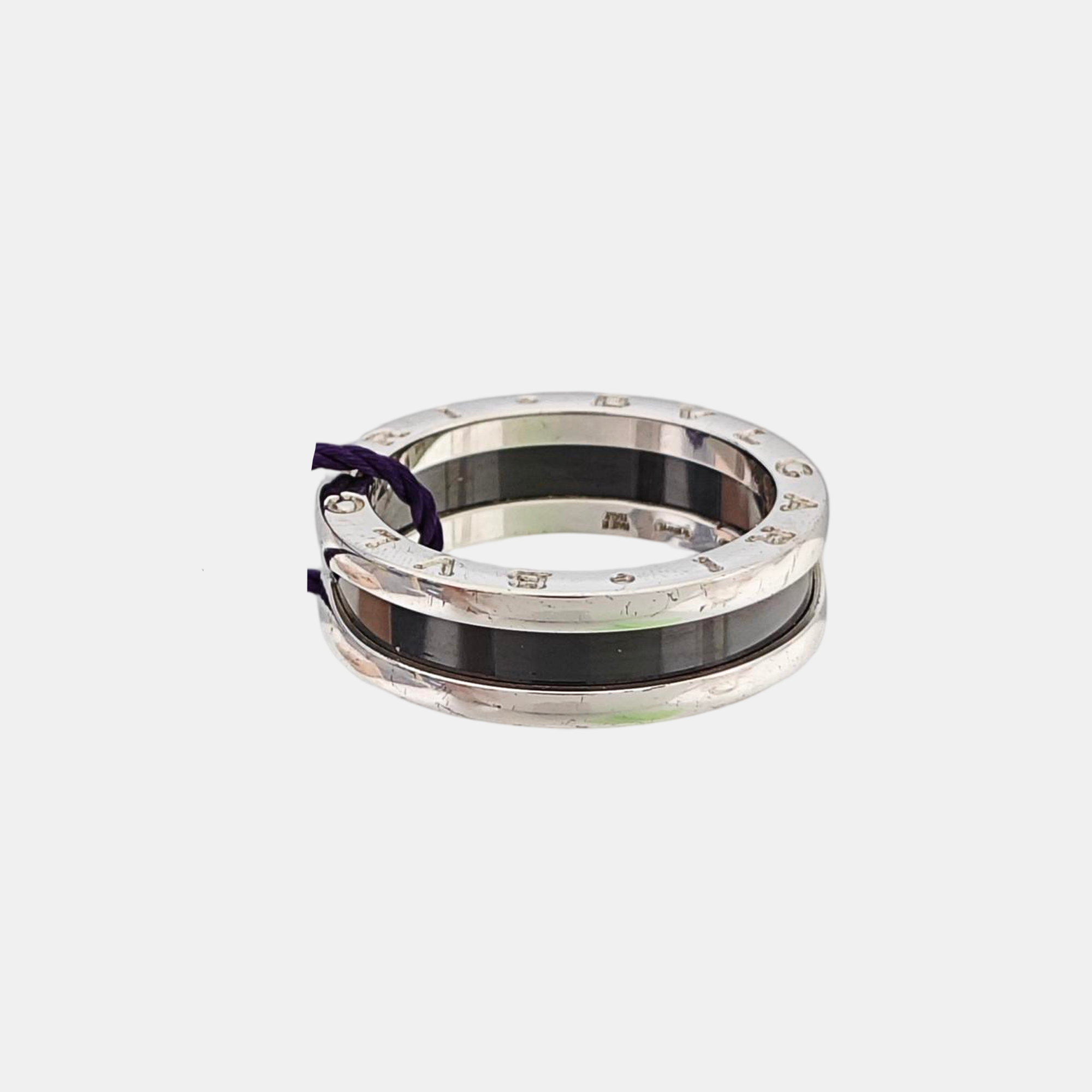 B.ZERO1 925 Sterling Silver Ring EU 55