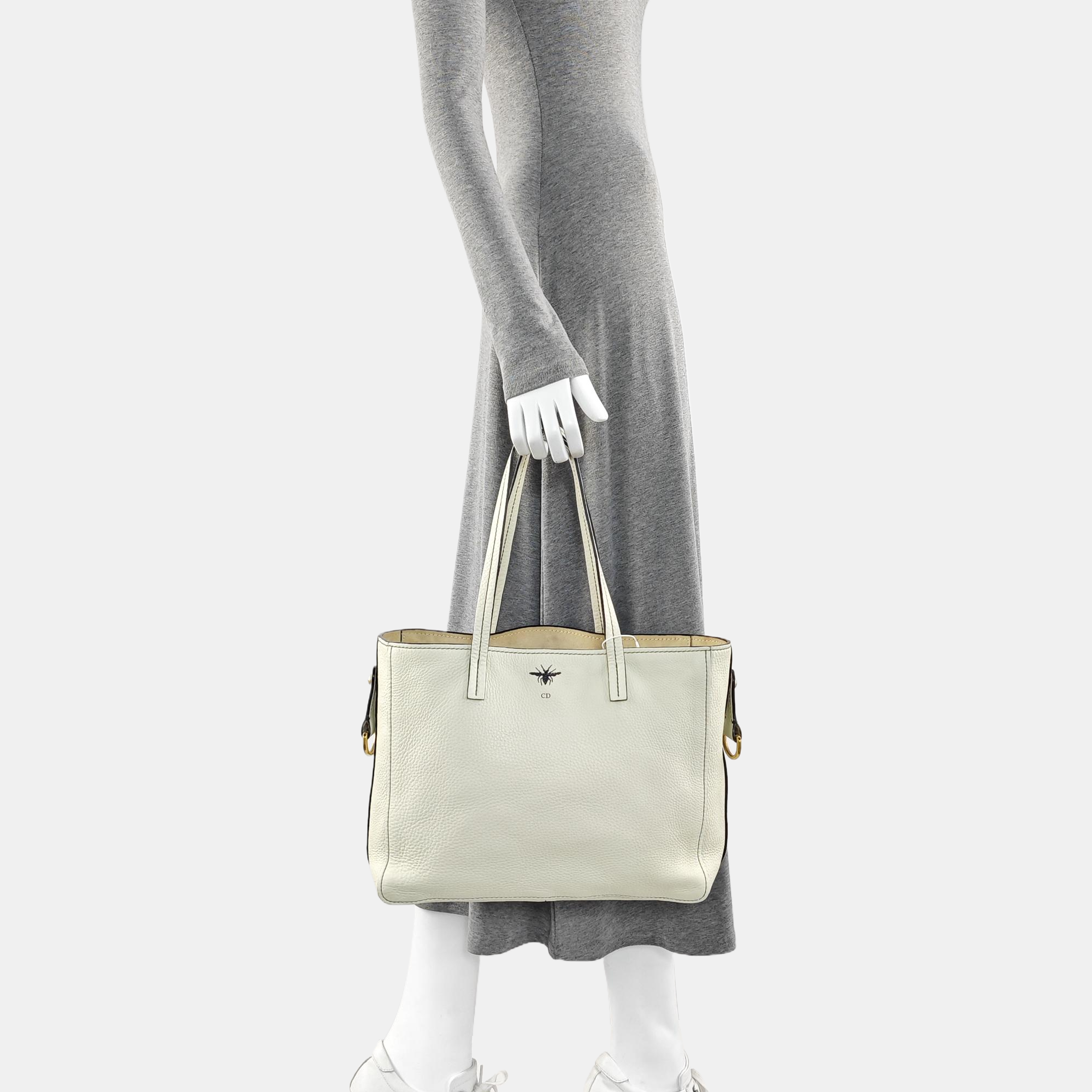 Calfskin Tote Bag White