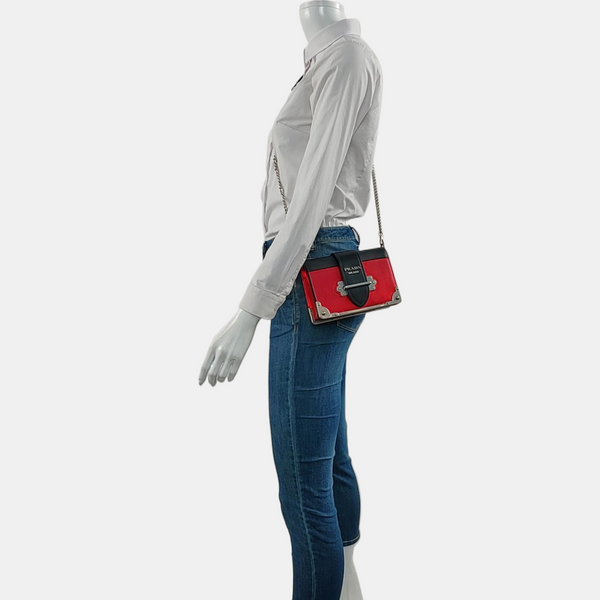 Cahier Saffiano Calfskin Red