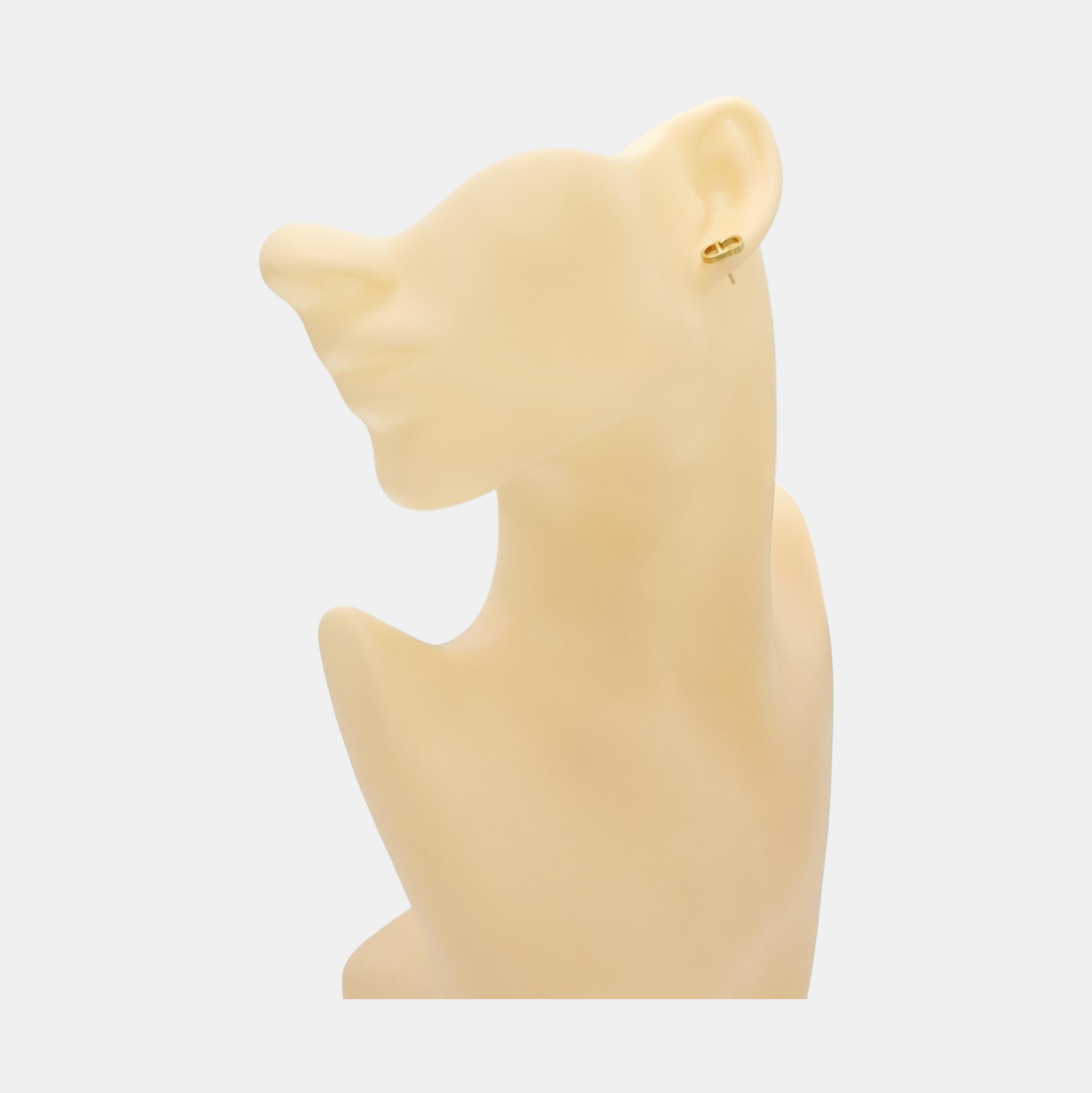 Metal Gold Stud Earrings
