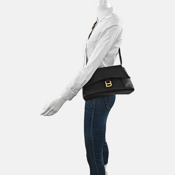 Downtown Small Calfskin Black
