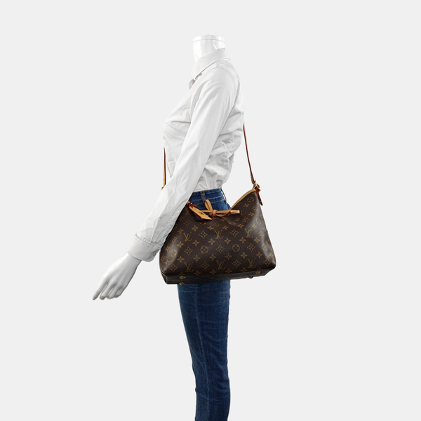 CARRYALL PM Monogram Coated Canvas Brown
