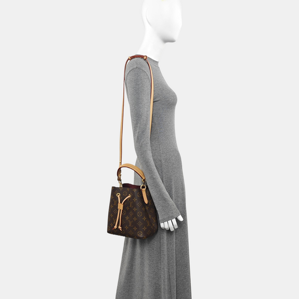 NÉONOÉ BB Monogram Coated Canvas Brown