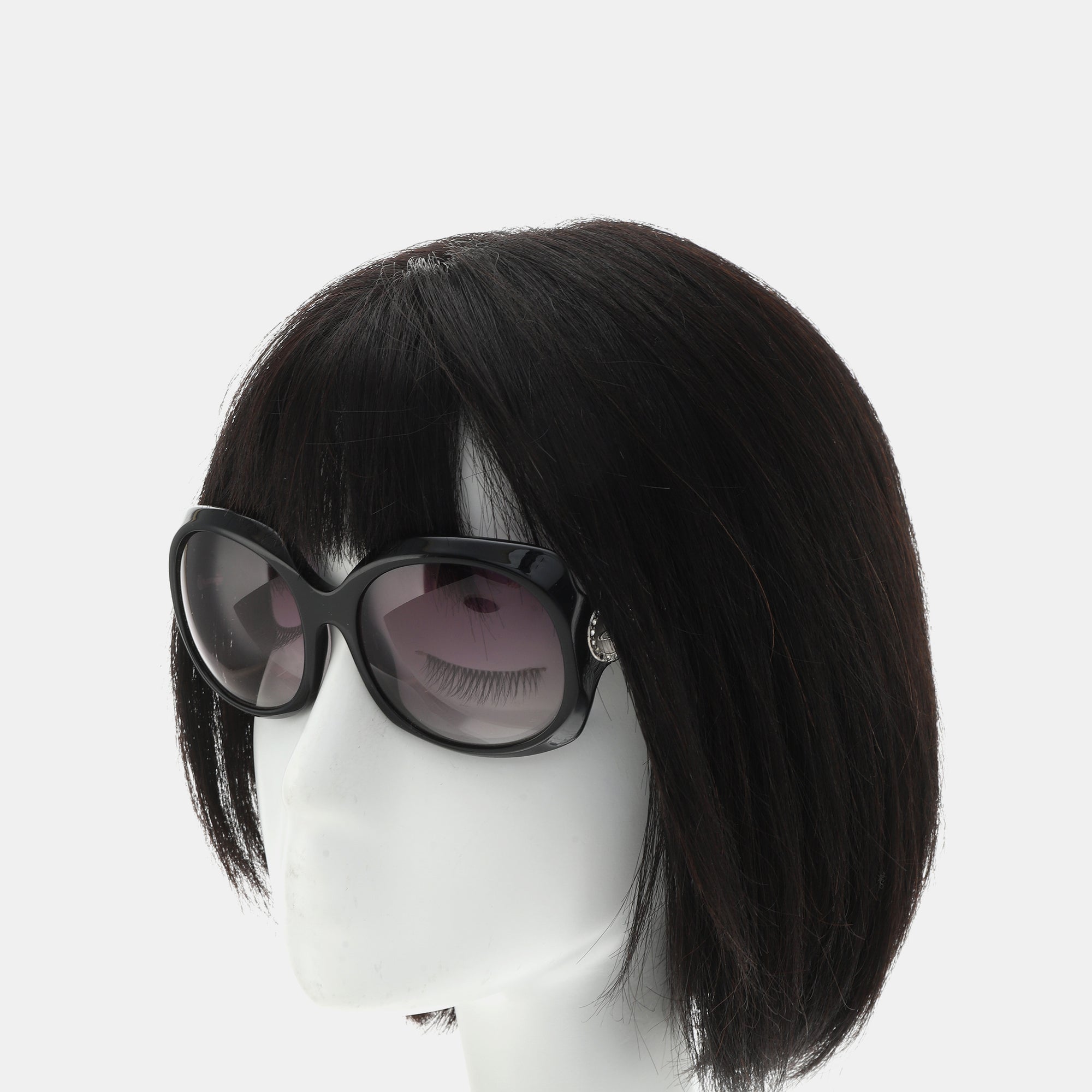Synthetic Sunglasses Black