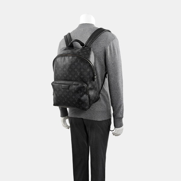 DISCOVERY PM Monogram Coated Canvas Black