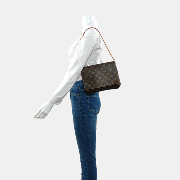 MUSETTE TANGO Monogram Coated Canvas Brown