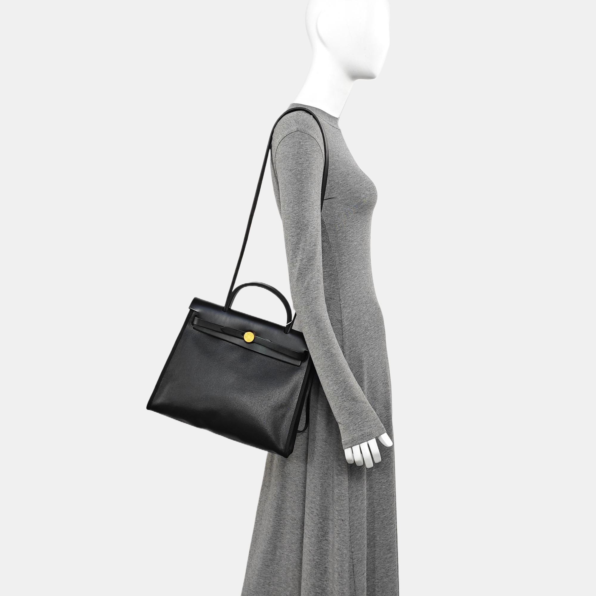 Herbag 31 Coated Canvas Black