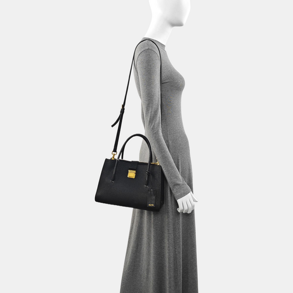 Calfskin Tote Bag Black