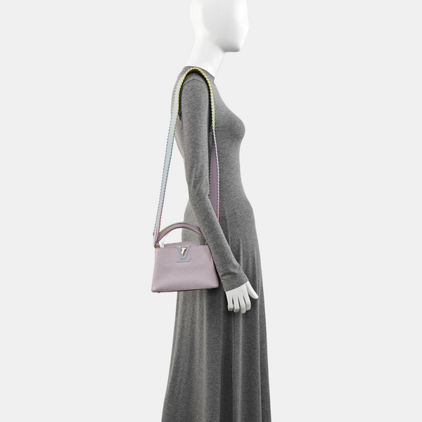 CAPUCINES Mini Calfskin Purple
