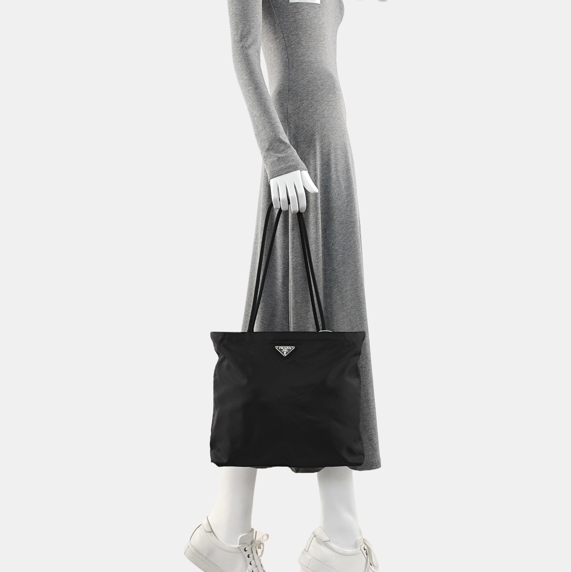Nylon Crossbody Bag Nylon Black