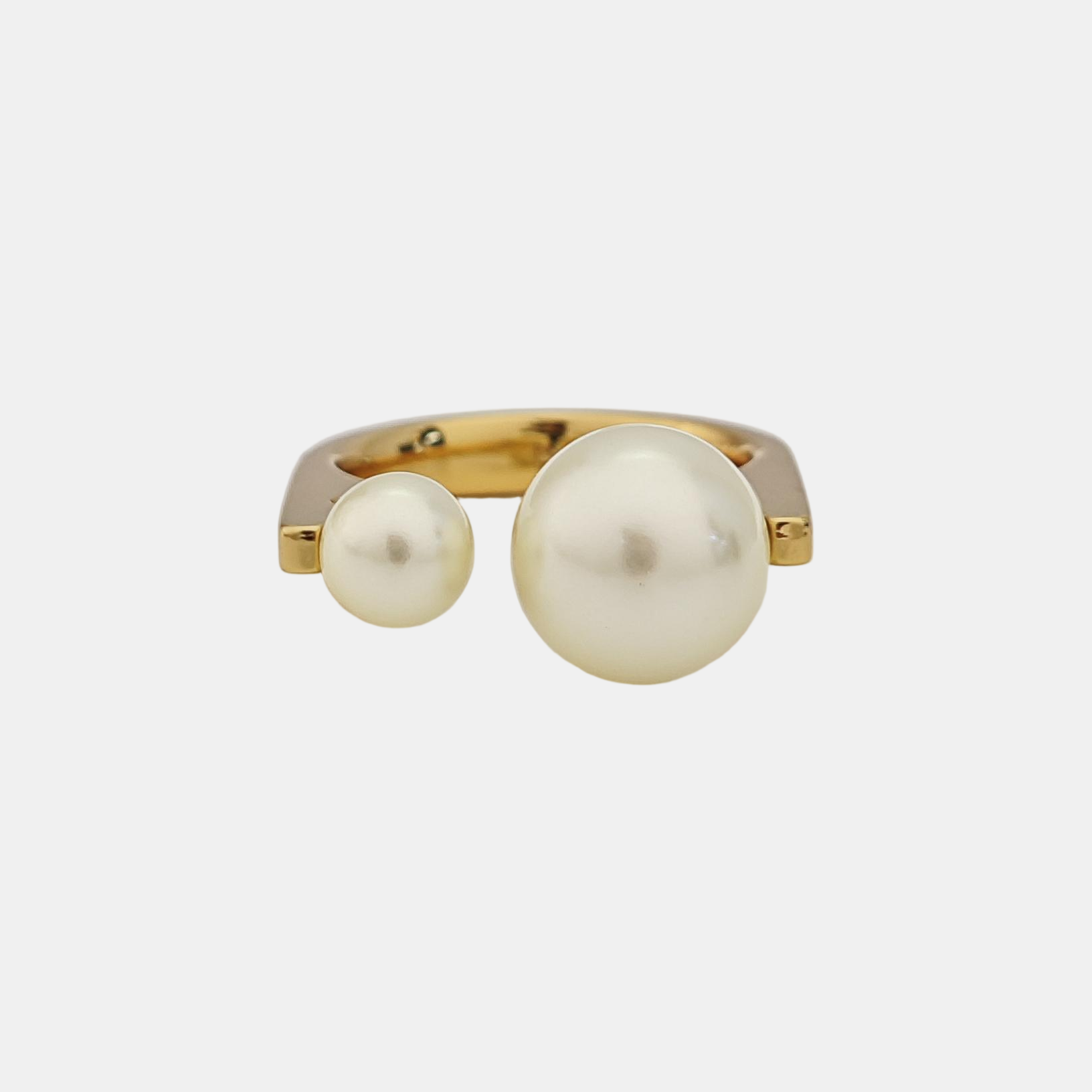 Metal Gold Ring EU 54
