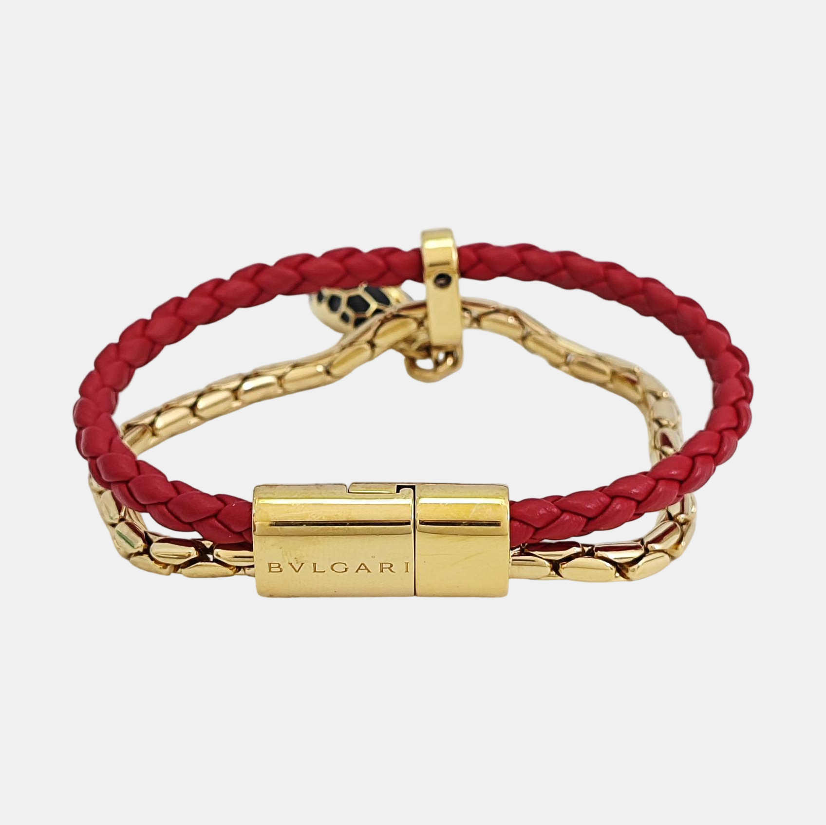 SERPENTI Metal Gold Bangle