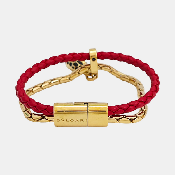 SERPENTI Metal Gold Bangle