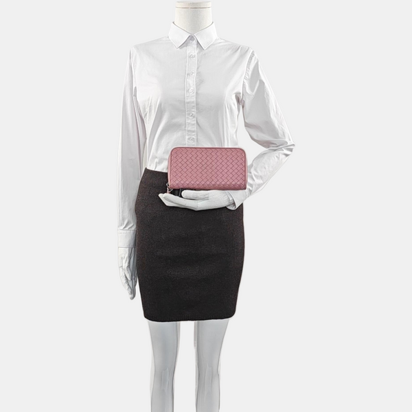 Lambskin Wallet Pink