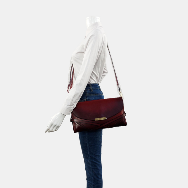 Abbott Calfskin Red
