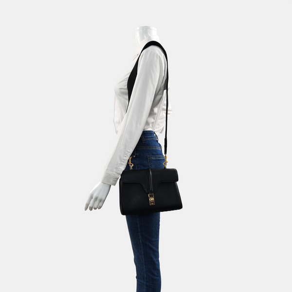 Authenticated pre-owned  16 Teen Calfskin Black - Shoulder Bag at Looply