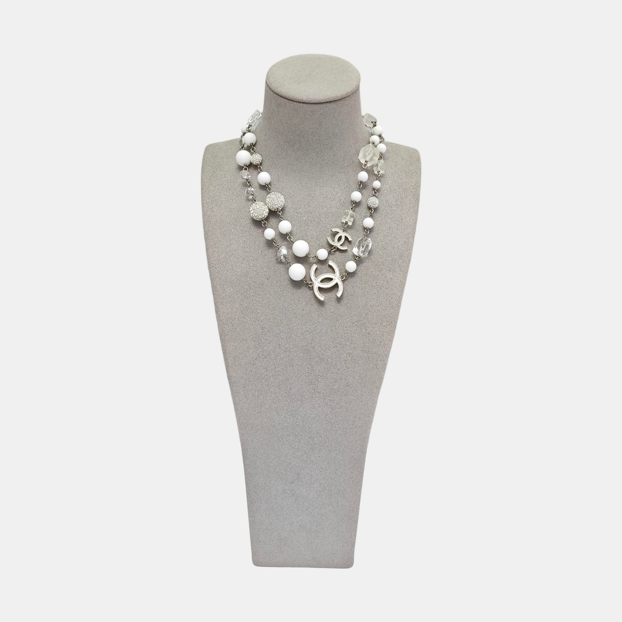 Metal White Necklace