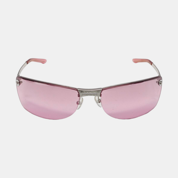 Metal Sunglasses Red