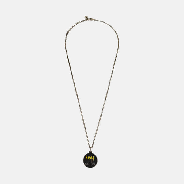 925 Sterling Silver Black Necklace