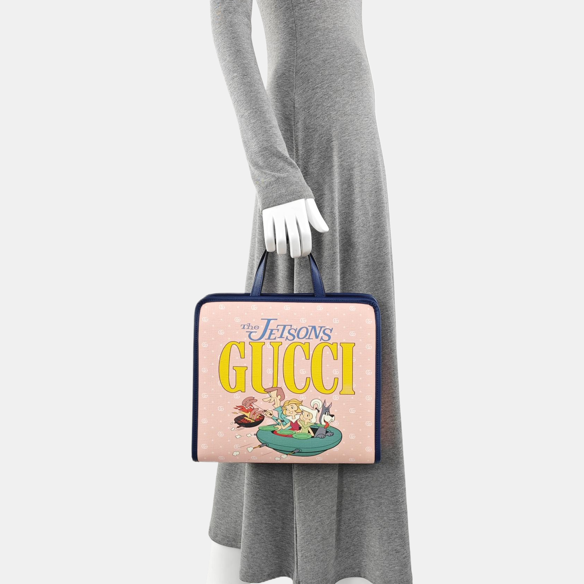 GG Supreme Coated Canvas Pink