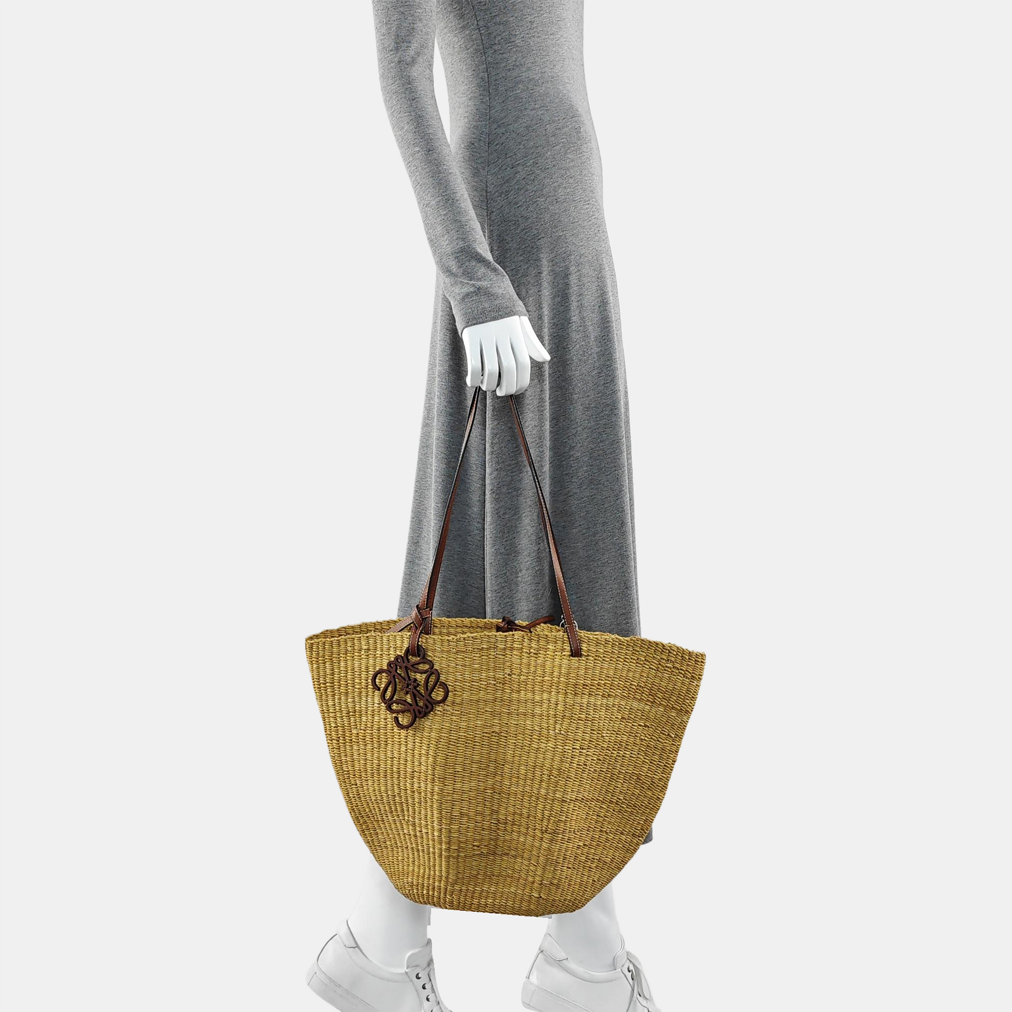 Basket Straw Brown
