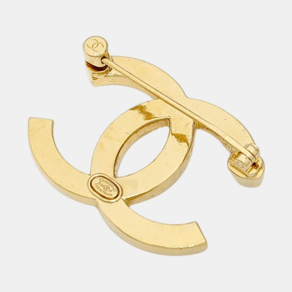 Metal Gold Brooch