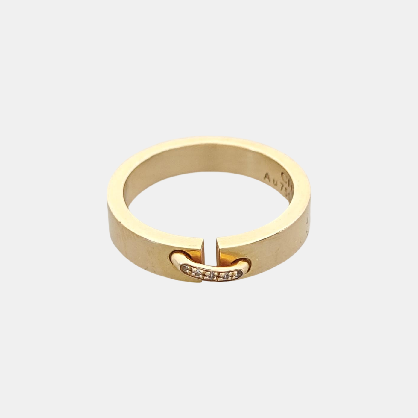 Liens Évidence 18k Rose Gold Ring EU 50