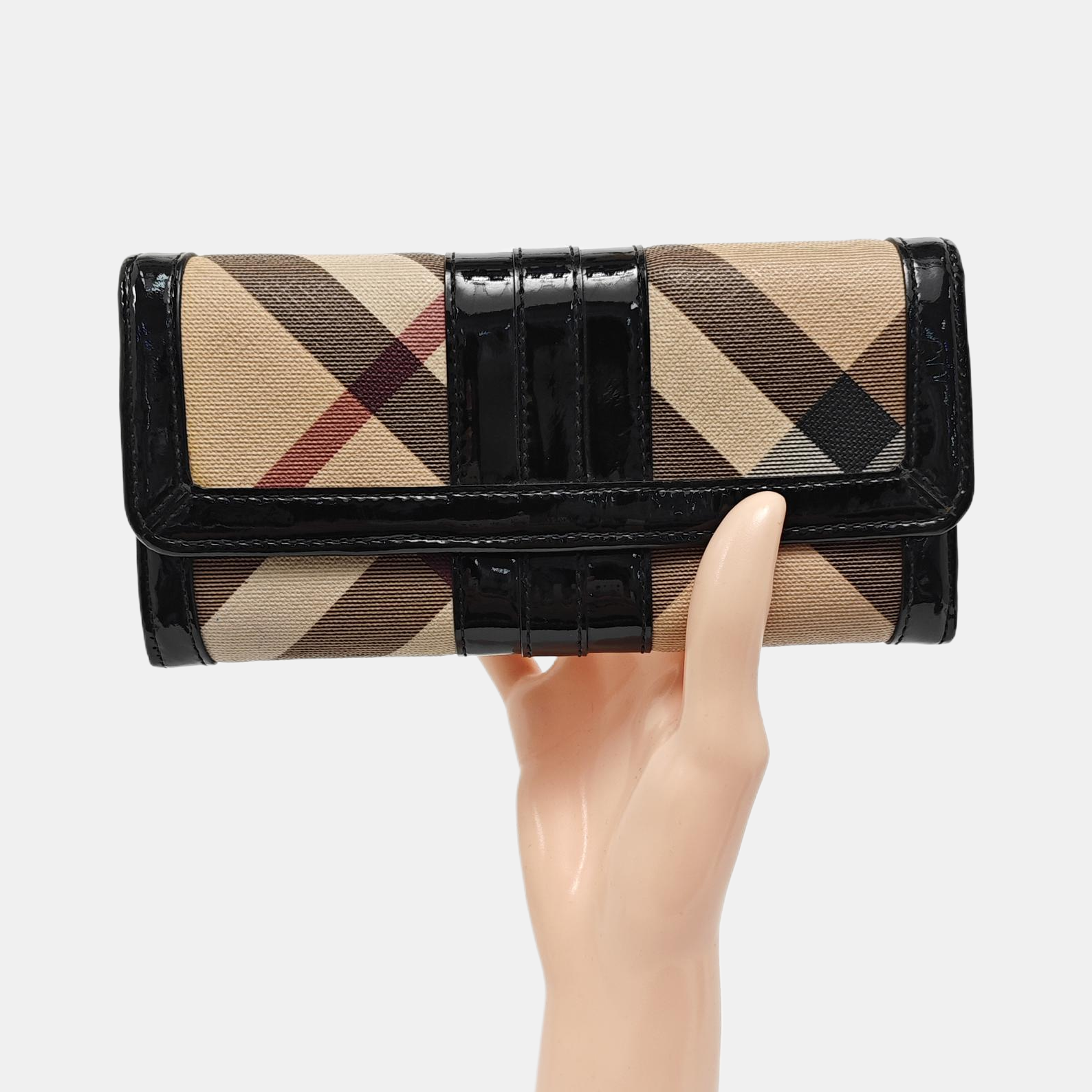 Coated Canvas Wallet Multicolor