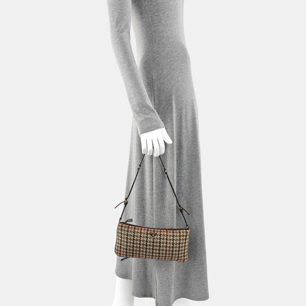 Fabric Top Handle Bag Multicolor