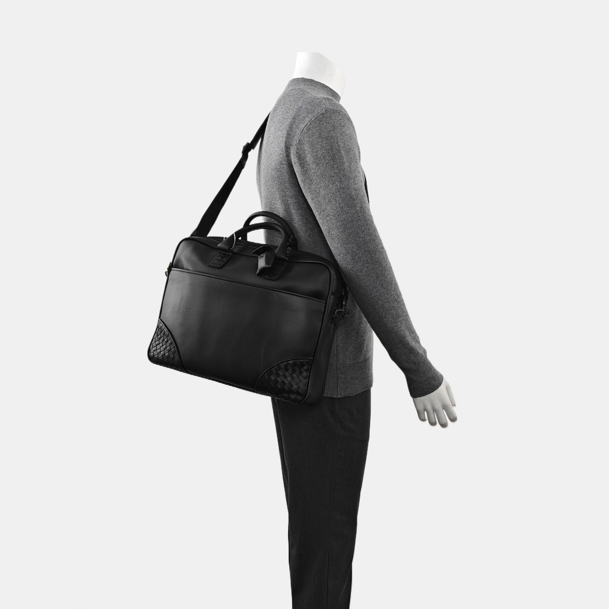 Calfskin Tote Bag Black