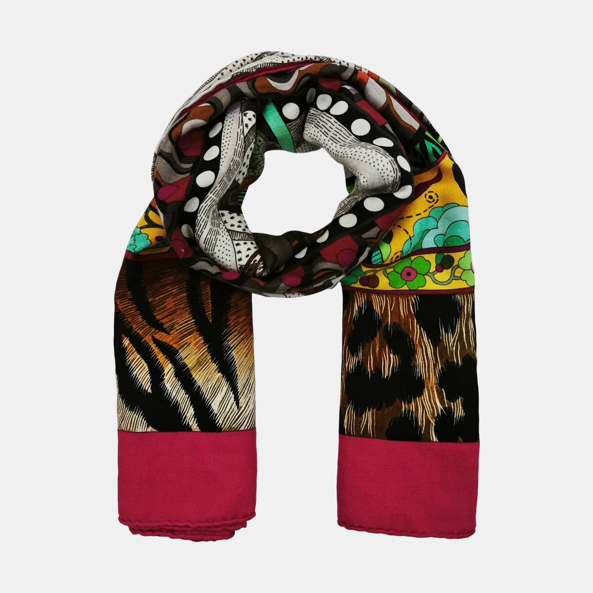 Cashmere Scarf Red