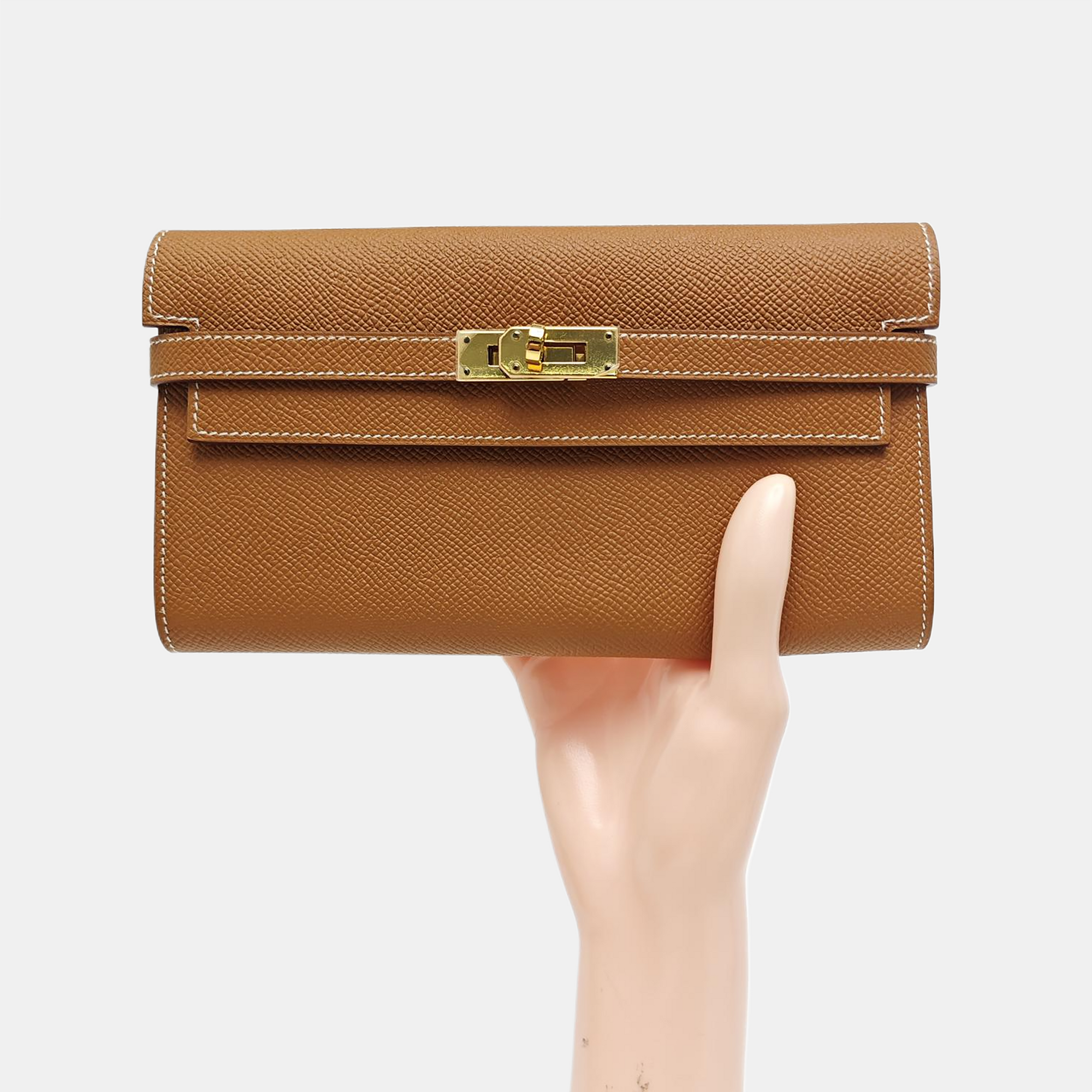 Kelly 20 Epsom Brown Wallet