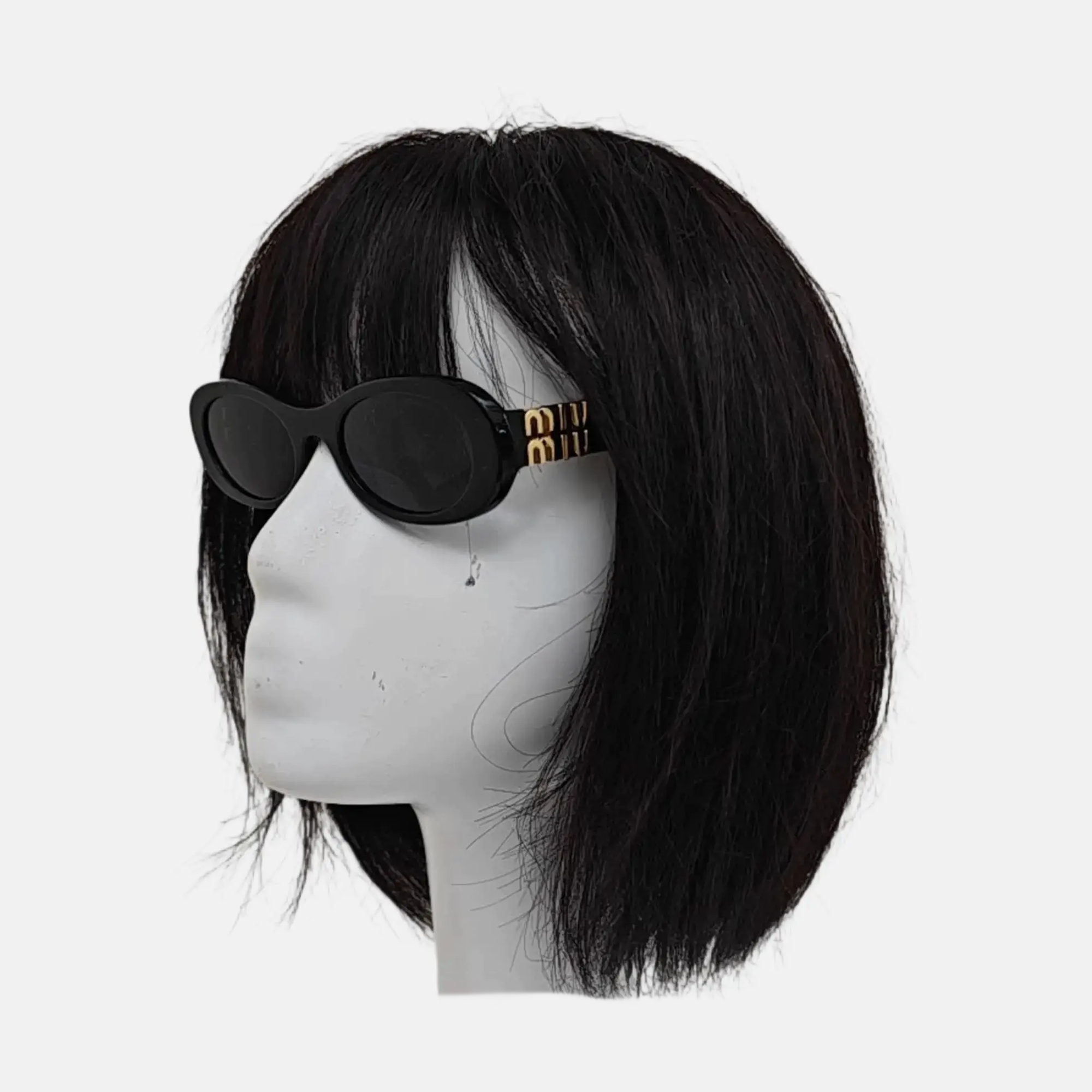 Synthetic Sunglasses Black